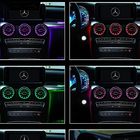 ช่องระบายอากาศ LED GLC Class 430mm, ไฟภายใน Mercedes 64 สี