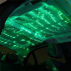 USB ไฟ LED สีสันสดใส 100MW สำหรับหลังคาภายในรถ DJ Dynamic