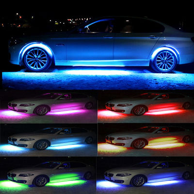 ไฟ LED Underbody 4 ชิ้นสำหรับรถยนต์