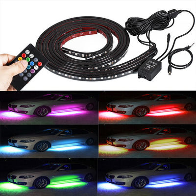 ไฟ LED Underbody 4 ชิ้นสำหรับรถยนต์