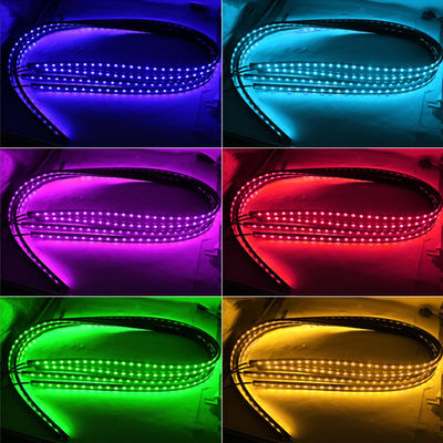 ไฟ LED Underbody 4 ชิ้นสำหรับรถยนต์