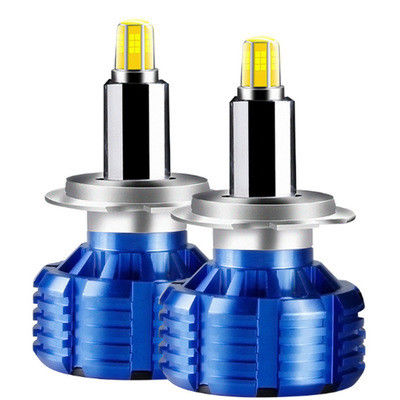 ไฟหน้ารถ LED Ice Bule โคมไฟอัตโนมัติพร้อมหลอดไฟอัตโนมัติ 360 องศา H7 40W 6000lm สำหรับรถยนต์อัตโนมัติ